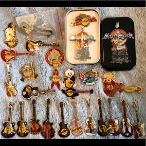 Hard Rock Cafe Pin Collection